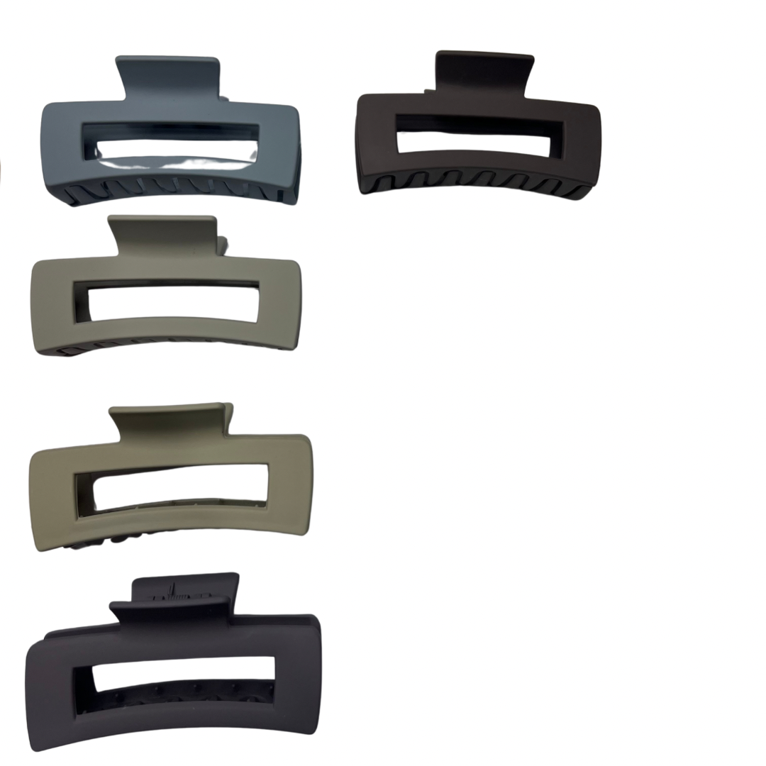 Large Rectangle Hair Claws