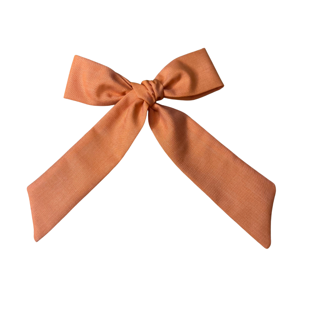 Apricot Hair Bow