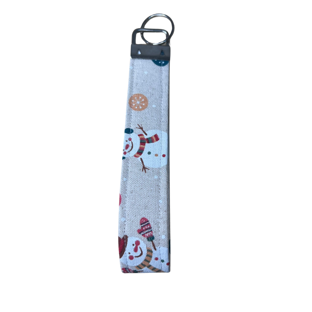 Snowman Wristlet