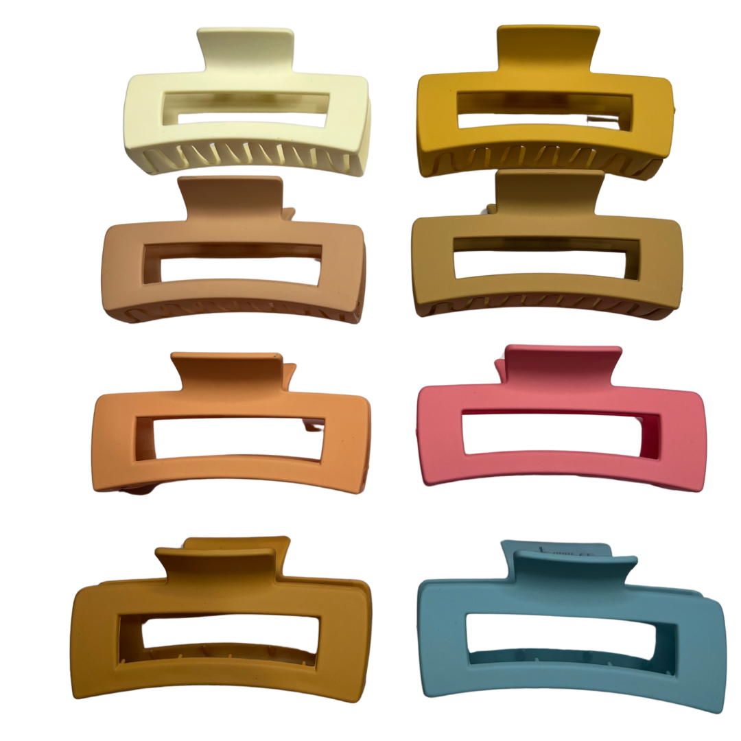 Large Rectangle Hair Claws
