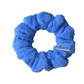 Blue Towel Scrunchie