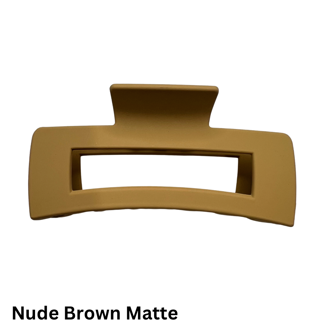 Large Rectangle Hair Claws