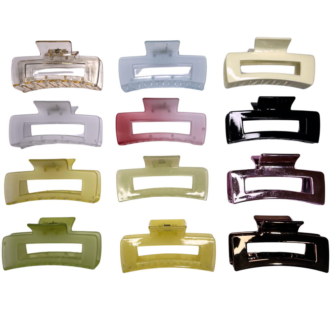 Large Rectangle Hair Claws