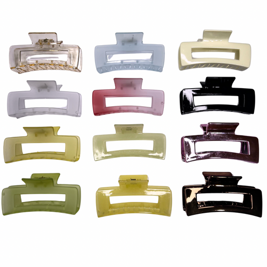 Large Rectangle Hair Claws
