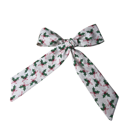 Holly Hair Bow