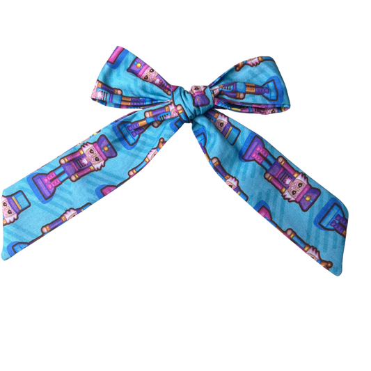 Nutcracker Hair Bow