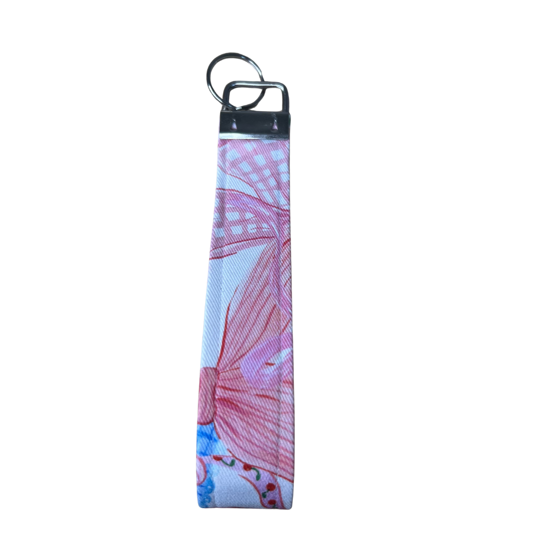 Pastel Petals Wristlet